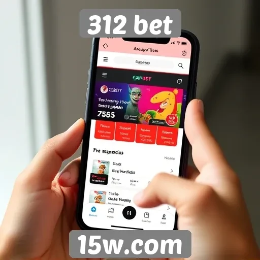 Acessibilidade do site 312 bet para dispositivos móveis