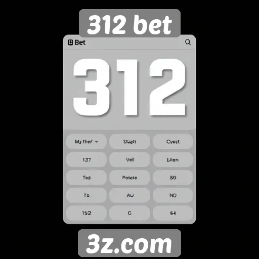 Interface do usuário do 312 bet é intuitiva e acessível