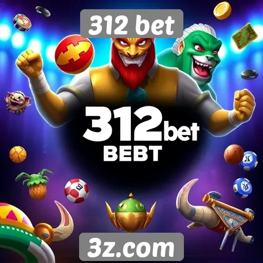 Variedade de jogos oferecidos na plataforma 312 bet